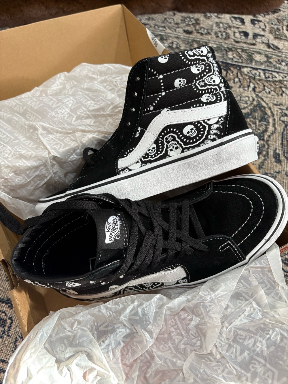 Vans SK8-HI 'BANDANA skulls